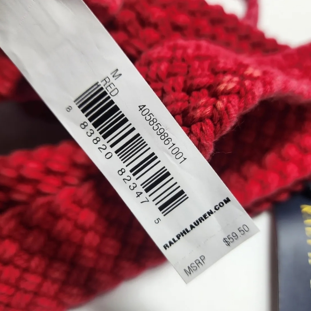 NWT Men's Ralph Lauren Polo Webbed Cotton O Ring Belt - Picture 4 of 9